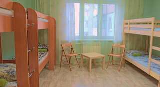 Гостиница Хостел Достоевский Красноярск Кровать в общем 8-местном номере для женщин-1